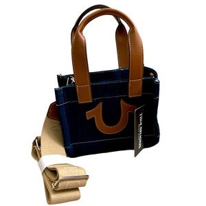 True Religion - NWT Denim Cross body bag